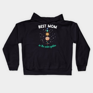 Best Mom in the Solar System Kids Hoodie